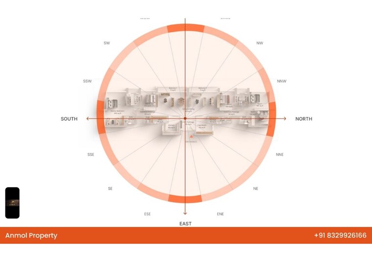 Map Location, oberoi-realty-esquire 5 Bedroom 2845 Sq.Ft. Apartment In Goregaon East Mumbai 10632617