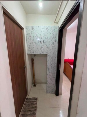 Building Lobby in 1 BHK Apartment at Lodha Crown Quality Homes, Majiwada – for Rent