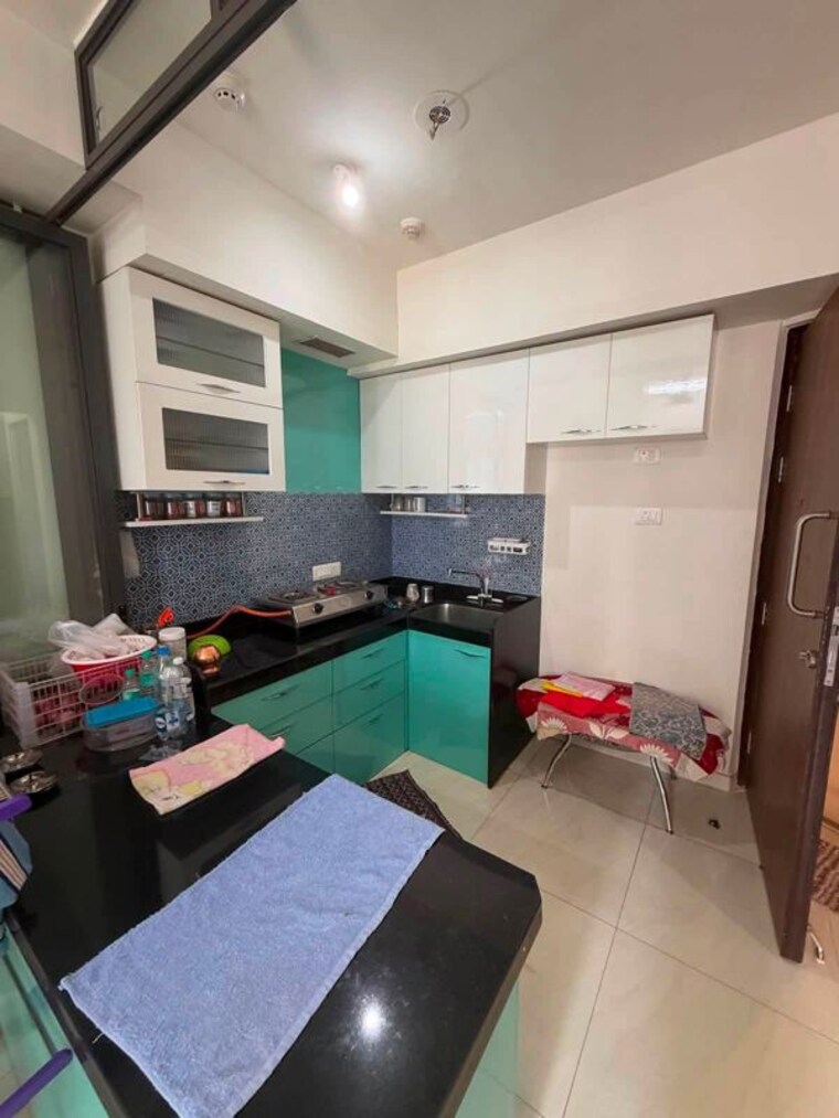 Kitchen, lodha-crown-quality-homes 1 Bedroom 450 Sq.Ft. Apartment In Majiwada Thane 10628769
