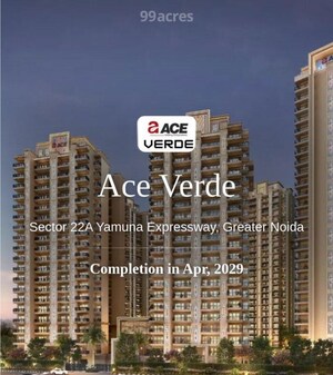 3 BHK Apartment For Sale in ACE Verde, Sector 22a Yamuna Expressway