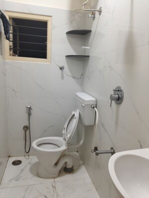 Bathroom in 2 BHK Builder Floor at Btm Layout Stage 2 – for Rent