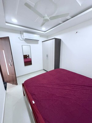 Bedroom in 1 BHK Apartment at Ayyappa Nilayam, Nizampet – for Rent
