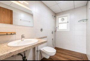 Bathroom in 4 BHK Apartment at Sobha Windsor, Whitefield – for Rent