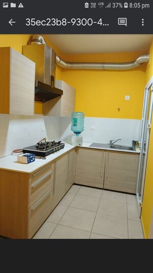 Kitchen in 2 BHK Apartment at Bhartiya Nikoo Homes Phase 2, Thanisandra Main Road – for Sale