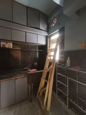 Kitchen in 3 BHK Apartment at Lake Town – for Sale