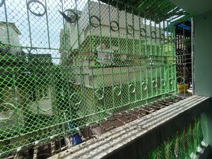 Balcony in 3 BHK Apartment at Lake Town – for Sale