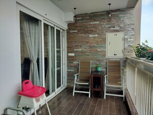 Balcony in 4 BHK Apartment at Universal Botanika Tower A And B, Gachibowli – for Sale