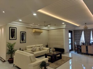 Living Room in 4 BHK Apartment at Universal Botanika Tower A And B, Gachibowli – for Sale