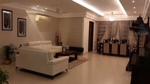 Living Room in 4 BHK Apartment at Universal Botanika Tower A And B, Gachibowli – for Sale