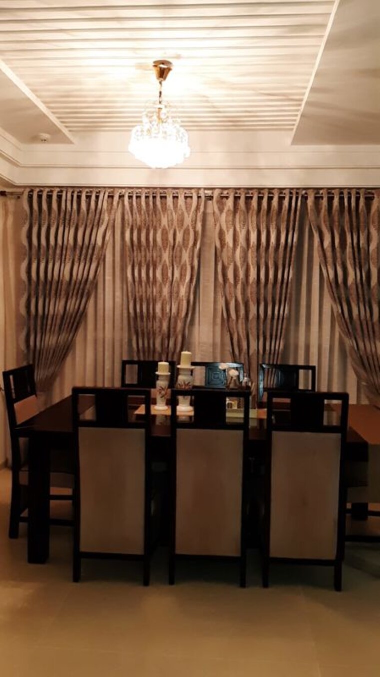 Dining area, universal-botanika-tower-a-and-b 4 Bedroom 4012 Sq.Ft. Apartment In Gachibowli Hyderabad 10620591