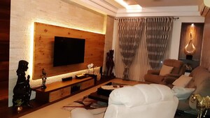 Living Room in 4 BHK Apartment at Universal Botanika Tower A And B, Gachibowli – for Sale