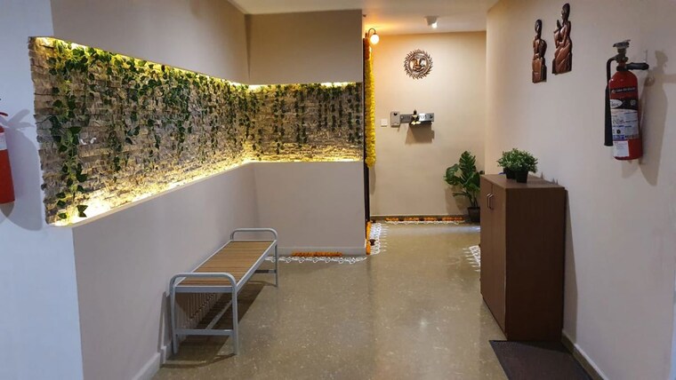 Living Room, universal-botanika-tower-a-and-b 4 Bedroom 4012 Sq.Ft. Apartment In Gachibowli Hyderabad 10620591
