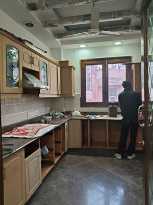 Kitchen in 4 BHK Builder Floor at Vasant Vihar – for Rent
