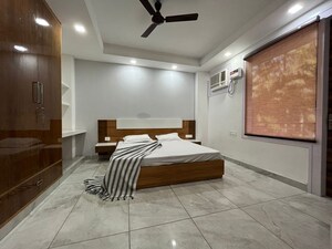 Bedroom in 1 BHK Builder Floor at Ansal Sushant Lok I, Sector 43 – for Rent