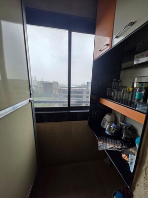 Kitchen in 3 BHK Apartment at Raheja Interface Heights, Malad West – for Sale