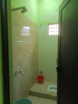 Bathroom in 2 BHK Builder Floor at Maan Sona Apartments, Shahberi – for Rent