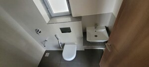 Bathroom in 1.5 BHK Apartment at Piramal Vaikunth, Balkum Pada – for Rent