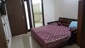 Bedroom in 1.5 BHK Builder Floor at RWA Apartments Sector 12, Sector 12 – for Rent
