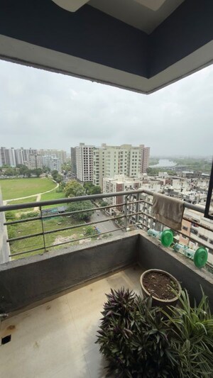 Balcony in 3 BHK Apartment at Althan – for Rent