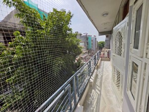 Balcony in 3 BHK Builder Floor at Rajouri Garden – for Rent