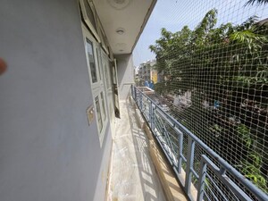 Balcony in 3 BHK Builder Floor at Rajouri Garden – for Rent