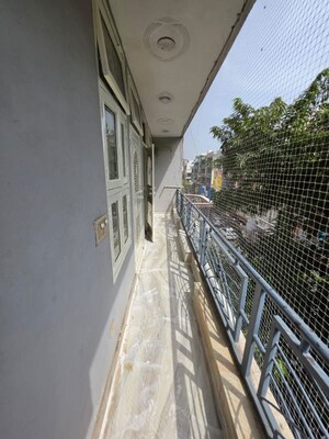 Balcony in 3 BHK Builder Floor at Rajouri Garden – for Rent