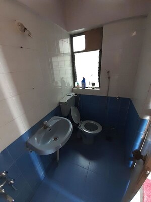 Bathroom in 2 BHK Apartment at Anand Nagar Park CHS, Kothrud – for Rent