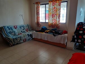 Living Room in 2 BHK Apartment at Anand Nagar Park CHS, Kothrud – for Rent