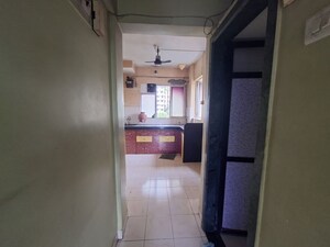 Bathroom in 1 BHK Apartment at Vihang Valley Phase 2, Kasarvadavali – for Rent