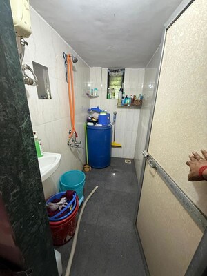 Bathroom in 1 BHK Apartment at Sector 4a Kopar Khairane – for Sale
