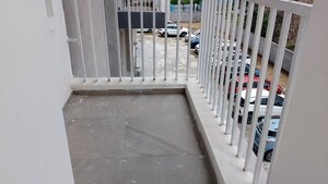 Balcony in 2 BHK Apartment at Aaditri Empire Royal Villas, Velmala – for Sale