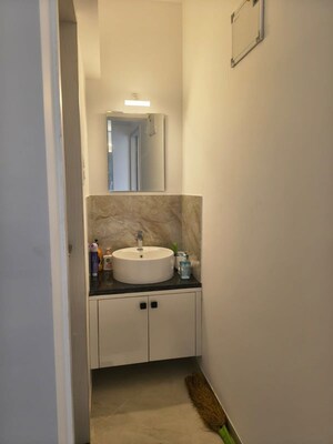 Bathroom in 2 BHK Apartment at Kanifnath Royal KP Stellar, Mohammadwadi – for Rent