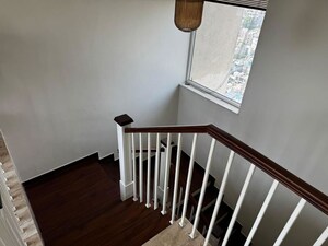 Staircase in 5 BHK Penthouse at Ambience Tivertone, Sector 50 – for Rent