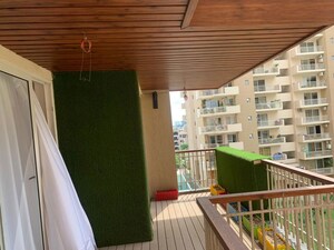 Balcony in 3 BHK Apartment at Gazipur – for Rent