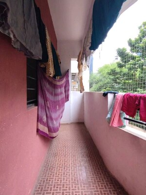 Balcony in 2 BHK Apartment at Chhajed Orange Habitat, Mundhwa – for Rent