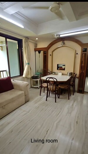 Living Room in 2 BHK Apartment at Mahesh Sadan, Vile Parle West – for Rent