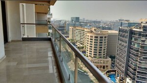 Balcony in 5 BHK Apartment at Sunteck Signature Island, Bandra Kurla Complex – for Sale