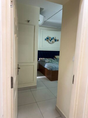 Bathroom in 3 BHK Apartment at Mahaveer Ranches, Hosa Road – for Rent