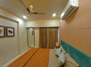 Bedroom in 2 BHK Apartment at Everest Trinity, Bhayli – for Sale