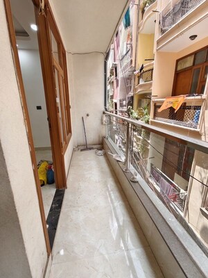 Balcony in 2 BHK Builder Floor at Govindpuri – for Rent
