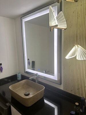 Bathroom in 3 BHK Apartment at Mantri Serenity, Kanakapura Road – for Rent