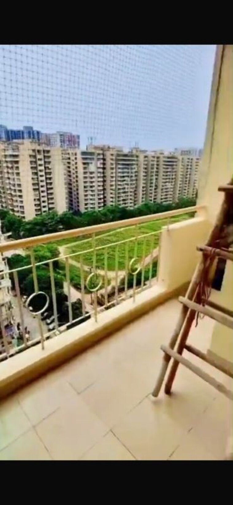 Balcony, kw-srishti 2 Bedroom 1000 Sq.Ft. Apartment In Raj Nagar Extension Ghaziabad 10632951