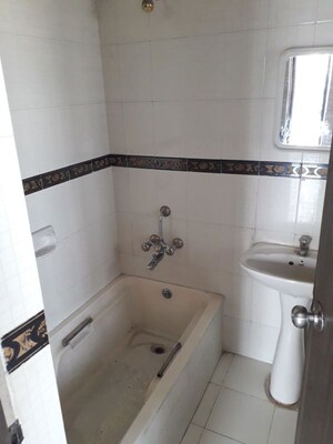 Bathroom in 3 BHK Apartment at Bhusari Colony – for Rent
