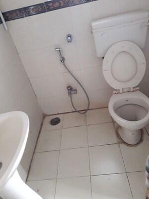 Bathroom in 3 BHK Apartment at Bhusari Colony – for Rent