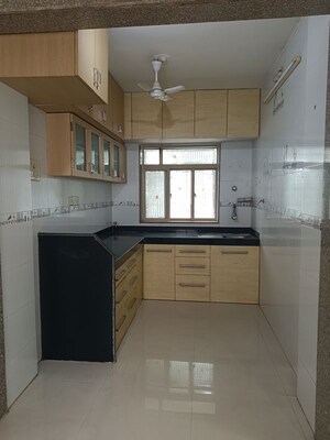 Kitchen in 3 BHK Apartment at M Barai Sunflower, Virar West – for Rent