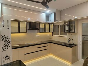 Kitchen in 3 BHK Apartment at ASBL Spectra, Financial District – for Rent