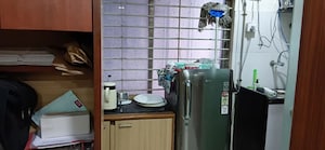 Kitchen in  Office Space at Shyamal – for Rent