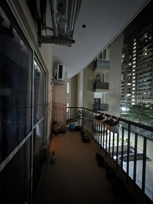 Balcony in 2.5 BHK Apartment at Mahagun Moderne, Sector 78 – for Sale