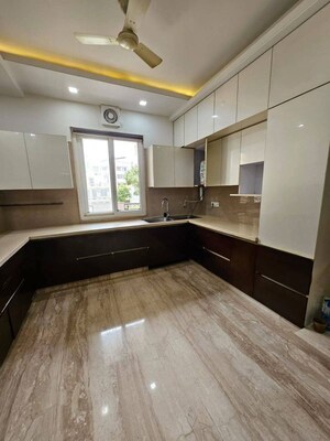Kitchen in 3 BHK Builder Floor at Mohit House, Sushant Lok I – for Rent