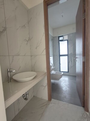 Bathroom in 3 BHK Apartment at Raymond The Address, Pokhran Road No Two – for Rent